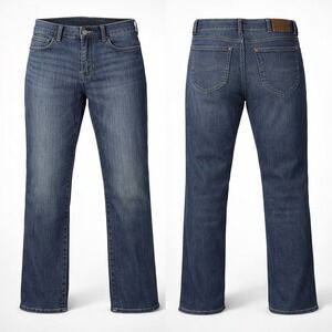 Lee Extreme Motion Jean CRUZ  Mens 36x29 Regular BOOTCUT Dark Stretch